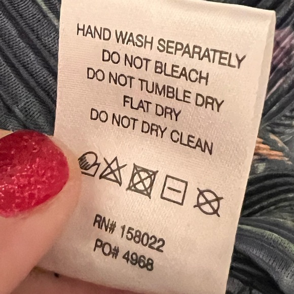 NWT Dressed in LALA Money Honey Plisse Slip Dress in Folklore Florals - Picture 10 of 10